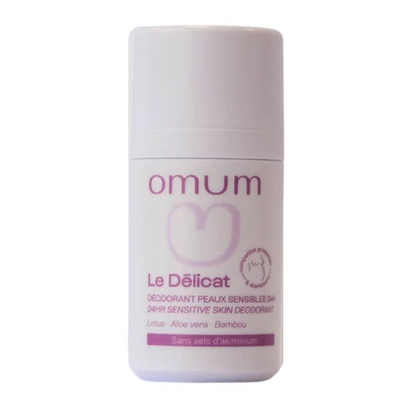 Omum Le Delicat Deodorant Bille 24h Peaux Sensibles 50ml