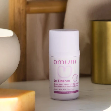 Omum Le Delicat Deodorant Bille 24h Peaux Sensibles 50ml