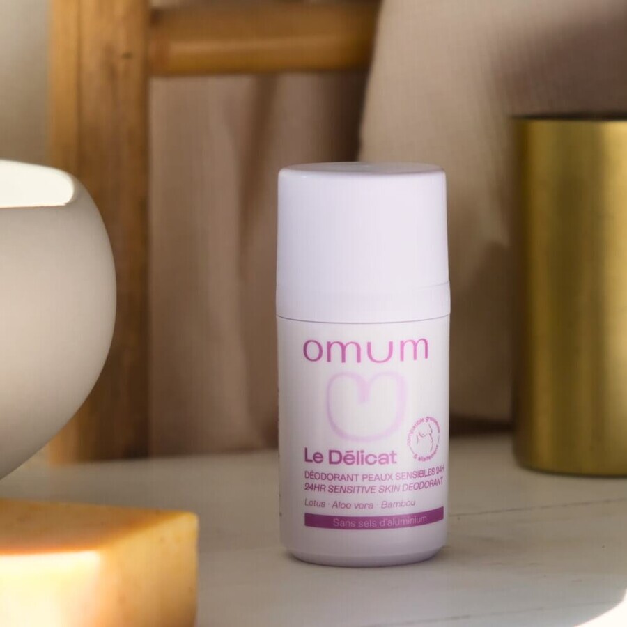 Omum Le Delicat Deodorant Bille 24h Piele sensibilă 50ml