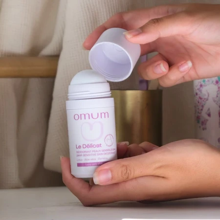 Omum Le Delicat Deodorant Bille 24h Peaux Sensibles 50ml