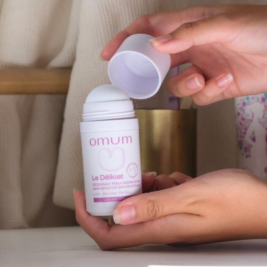 Omum Le Delicat Deodorant Bille 24h Piele sensibilă 50ml