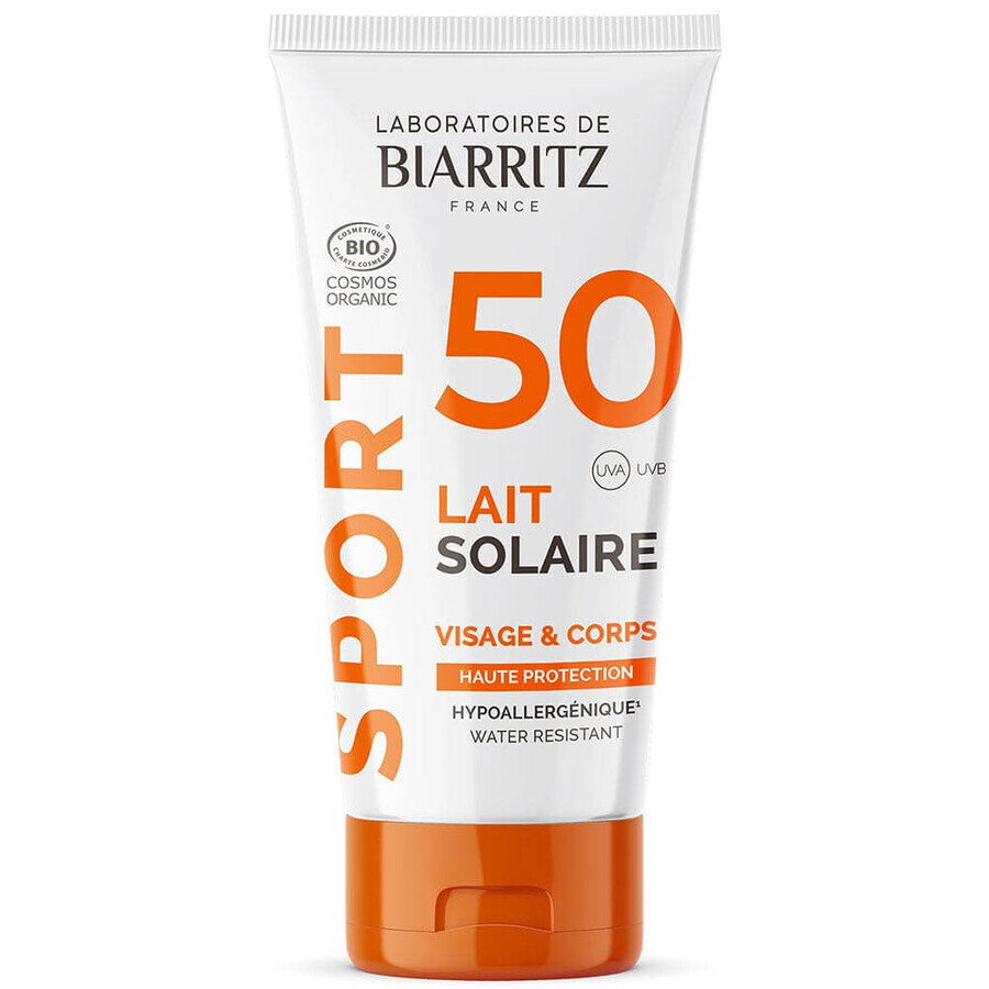 Laboratoires De Biarritz Sport Bio Zonnemelk SPF50 50ml