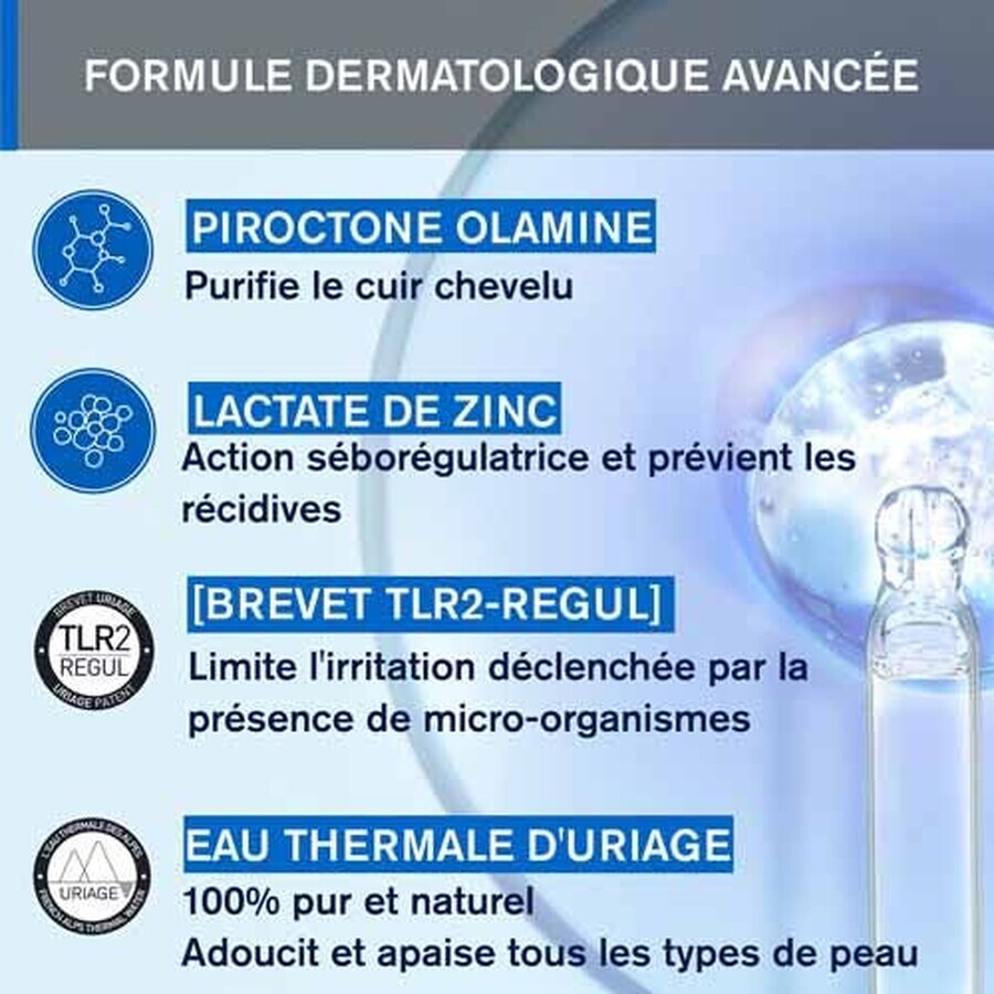 Uriage D.S Champú Tratamiento Anticaspa Cabello 200 ml