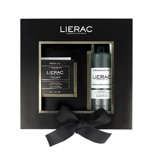 Lierac Premium Coffret Anti-Age Crème Regard 20ml + Démaquillant Yeux 100ml