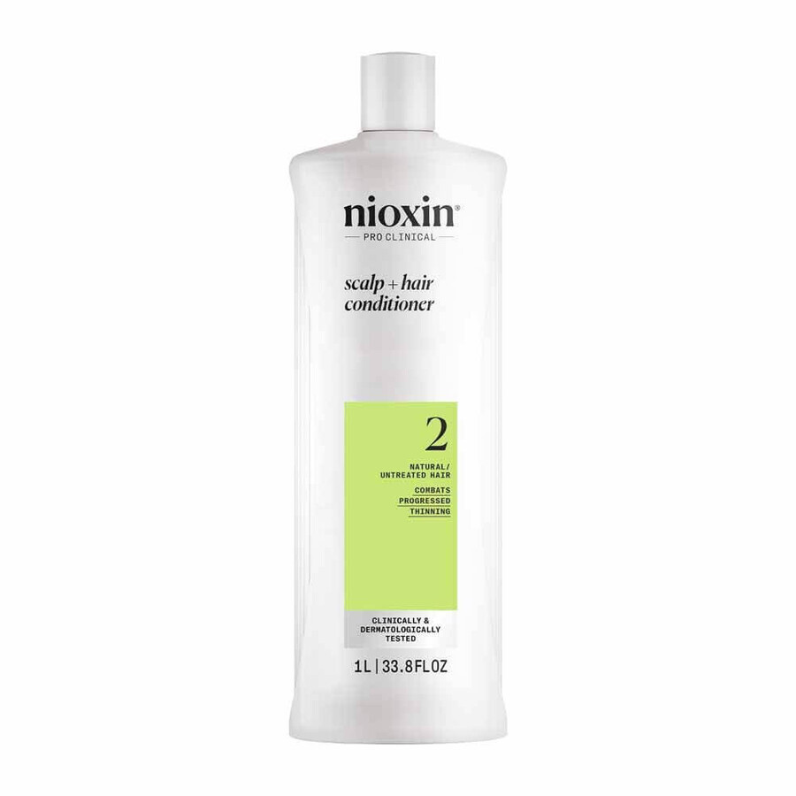 Nioxin System 2 Balsam pentru păr natural și pierdere avansată 1L