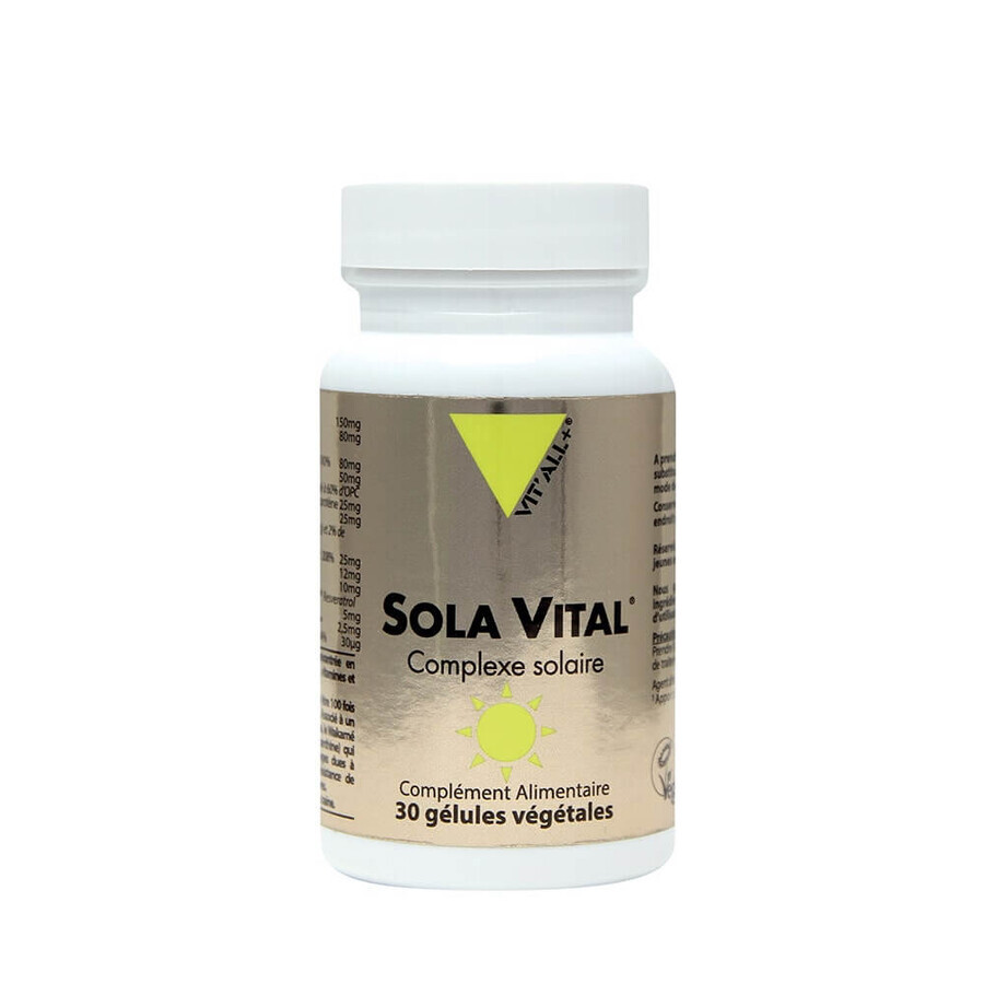 Winkel op Vit'All+ SOLA VITAL Zonnecomplex 30 capsules Vit'All+ SOLA VITAL Zonnecomplex 30 capsules