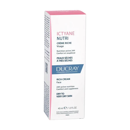 Ducray Ictyane Creme Riche Nutri Peaux Seches 40ml