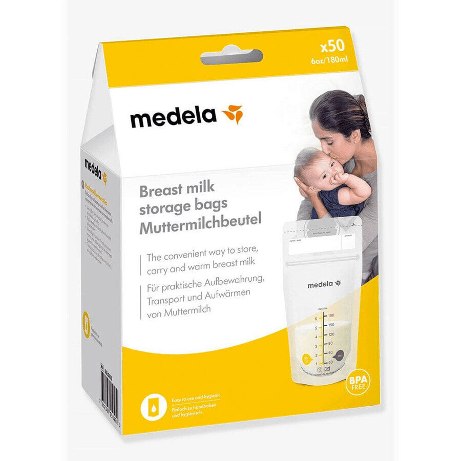 Cumpără Pungi de stocare a laptelui matern Medela x50 Pungi de stocare a laptelui matern Medela x50
