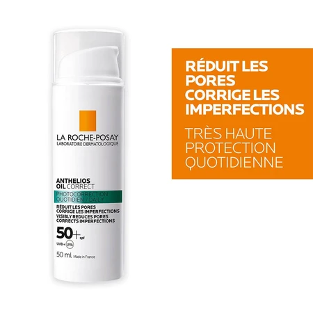 La Roche-Posay Anthelios Crema Solar Matificante Aceite Spf50+ 50ml