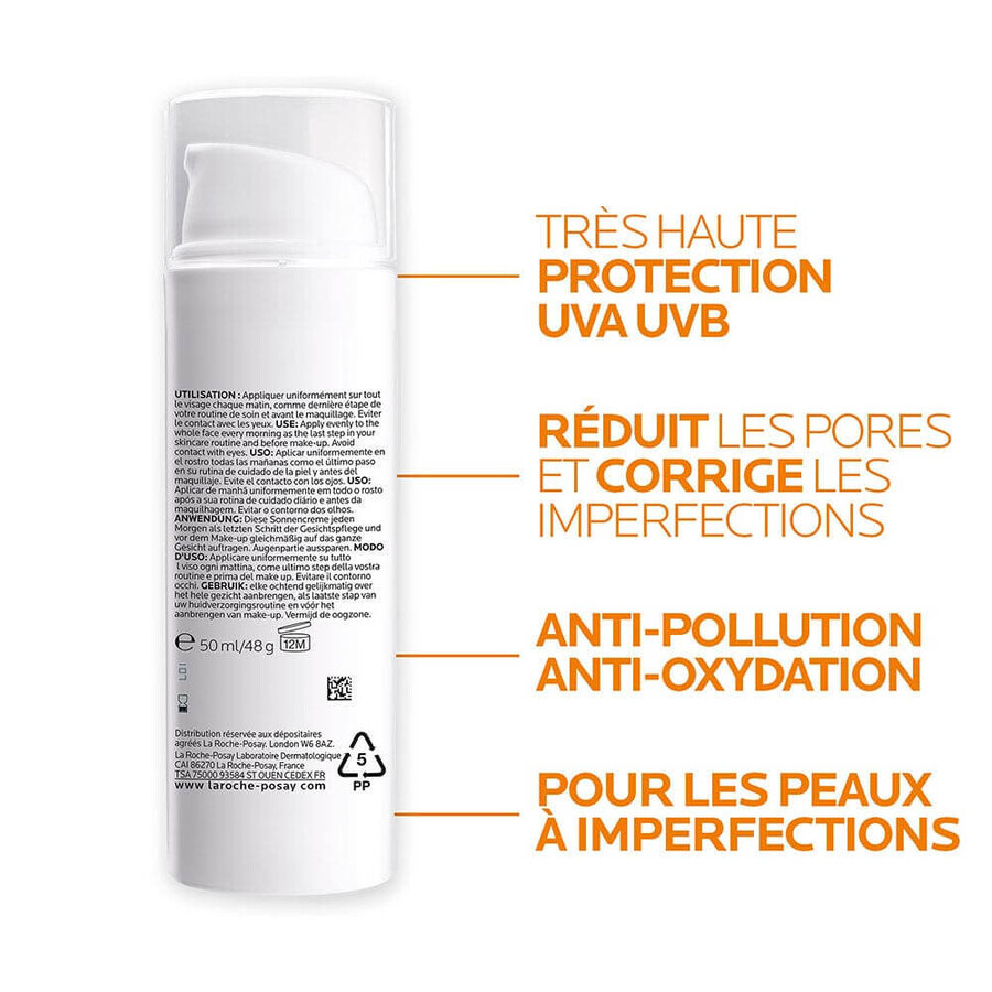 La Roche-Posay Anthelios Mattifying Sun Cream Oil Spf50+ 50ml La Roche-Posay Anthelios Mattifying Sun Cream Oil Spf50+ 50ml