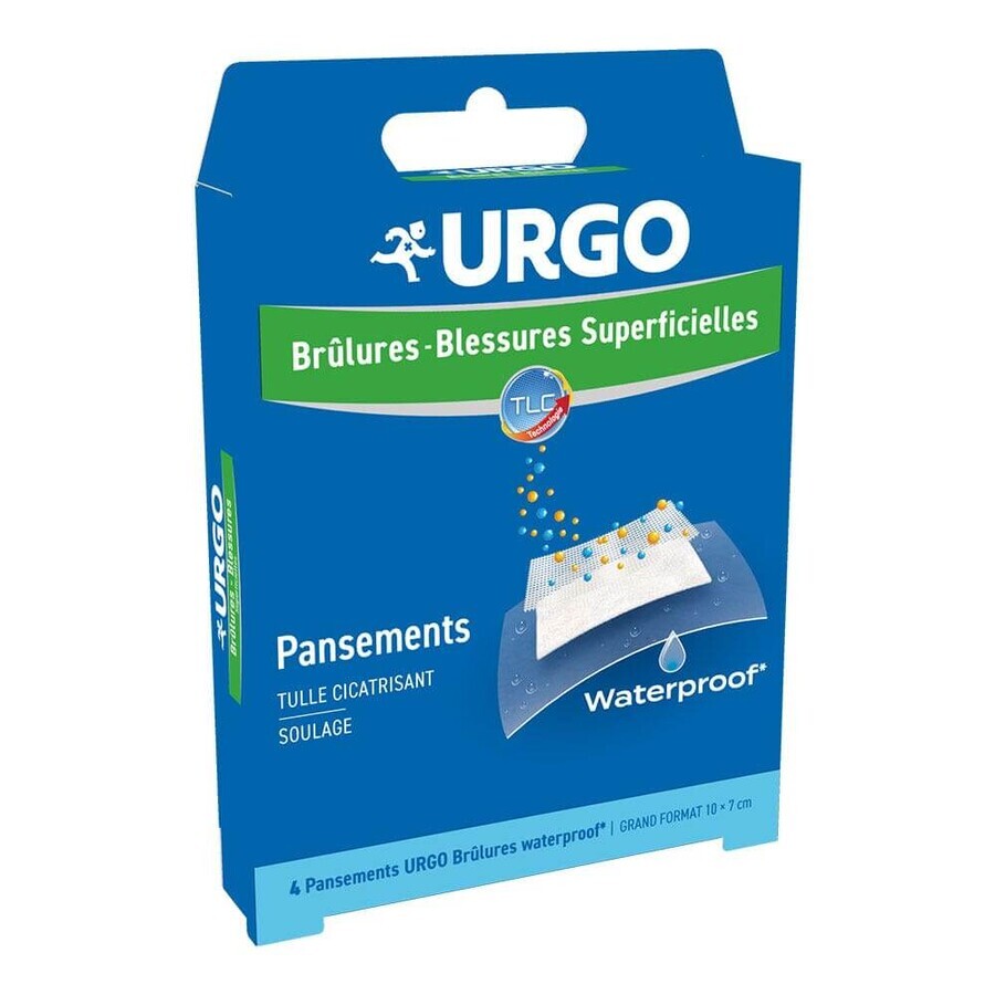 Cumpără Urgo Pansamente impermeabile pentru arsuri X4 Urgo Pansamente impermeabile pentru arsuri X4