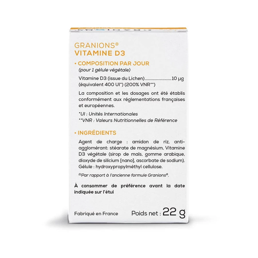 Granions Vitaminas D3 60 Gránulos