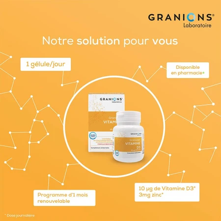 Granions Vitaminas D3 60 Gránulos