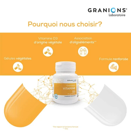 Granions Vitaminas D3 60 Gránulos