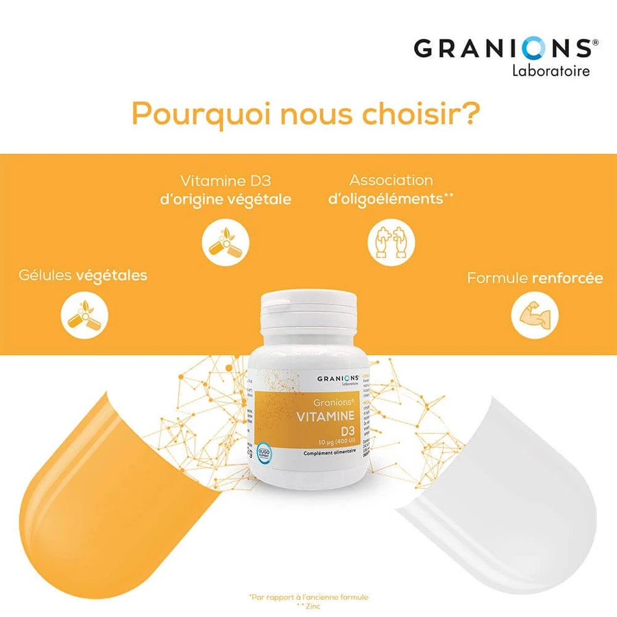 Granions Vitaminas D3 60 Gránulos