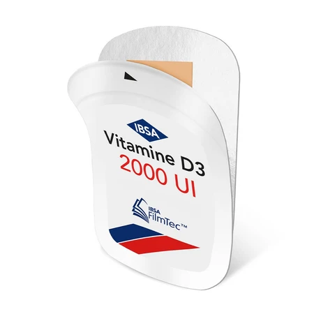 IBSA FilmTec Vitamina D3 2000IU 30 Láminas bucodispersables