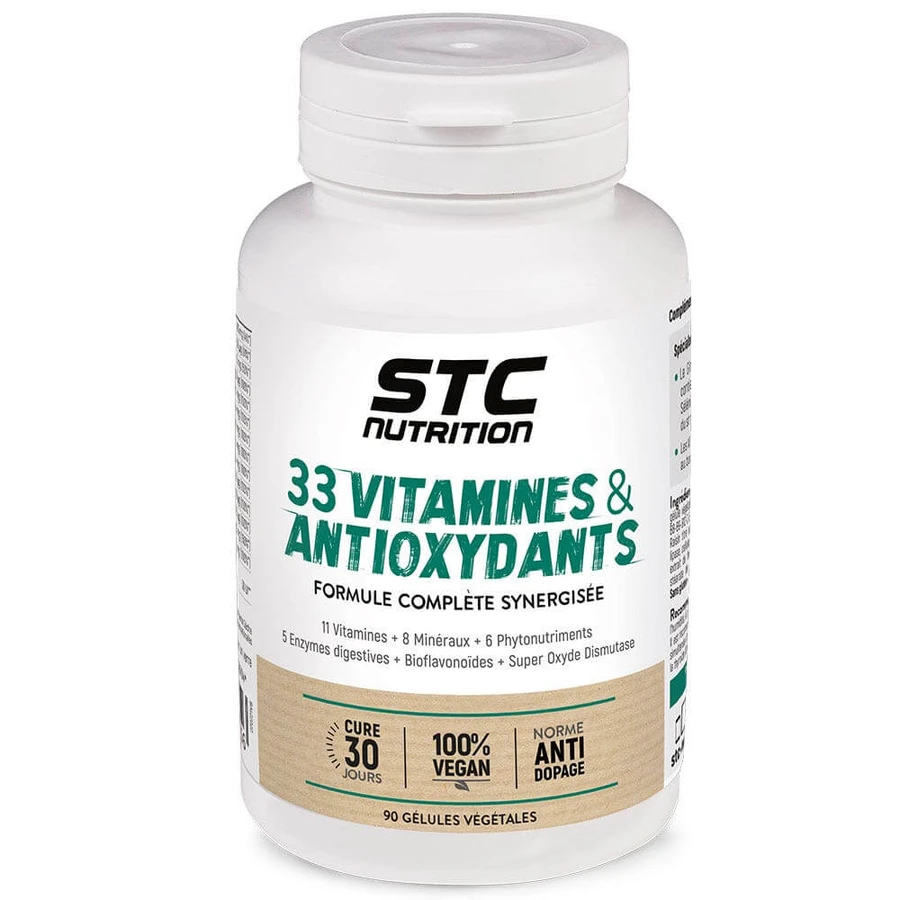 Stc Nutrition 33 Vitaminas y Antioxidantes 90 cápsulas