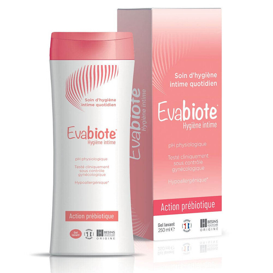 Besins Healthcare Gel detergente per l'igiene intima Evabiote Azione prebiotica 250ml