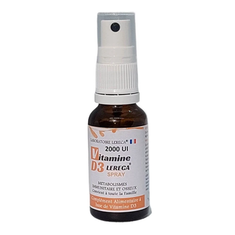 Lereca Vitaminen D3 Spray 2000 IE 20ml