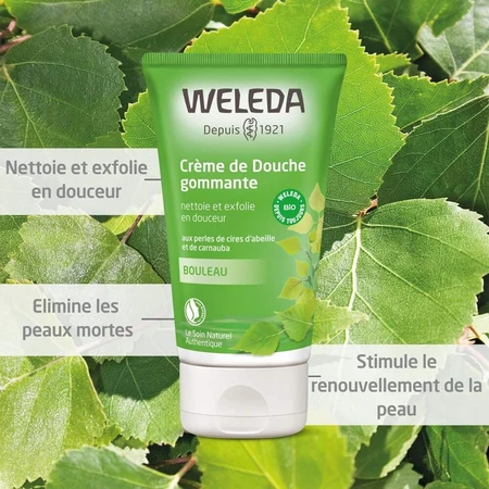 Weleda Bouleau Pear-scrub Creme De Douche Gommante 150ml