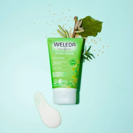 Weleda Bouleau Pear-scrub Creme De Douche Gommante 150ml