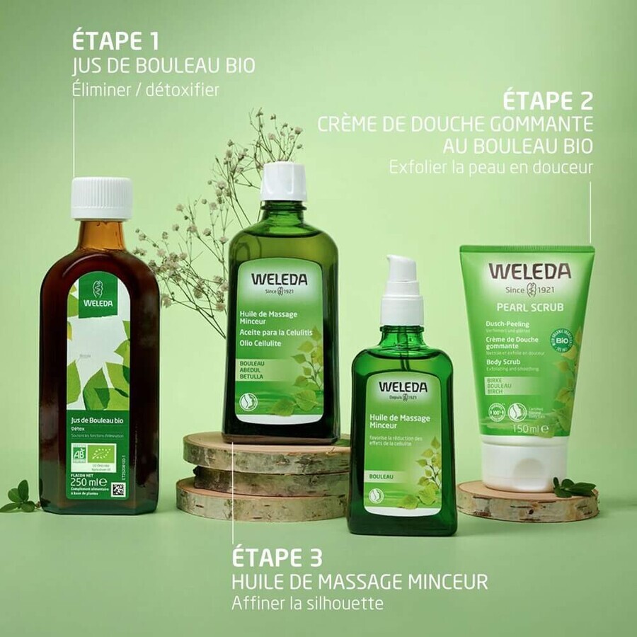 Weleda Birke Peeling-Birne Duschcreme 150 ml