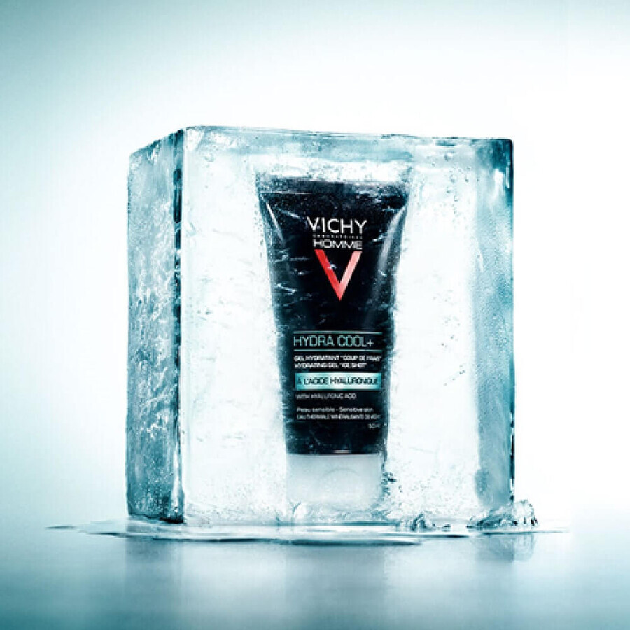 Vichy Men's Ice Effect Hydra Cool+ Gel Hidratante Facial 50ml
