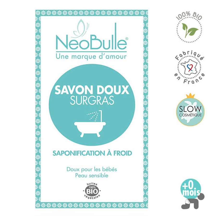 Neobulle Sensitive Skin Superfat Mild Soap 100 g Neobulle Sensitive Skin Superfat Mild Soap 100 g