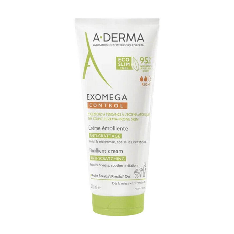 Winkel op A-Derma Exomega Controle Emolliërende Anti-jeuk Crème 200ml A-Derma Exomega Controle Emolliërende Anti-jeuk Crème 200ml