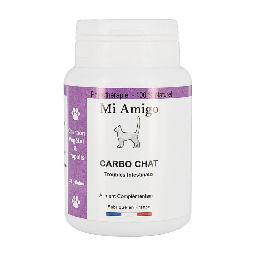 Mi Amigo Gatti Vermipeti Igiene e purificazione della Flora intestinale 60 capsule