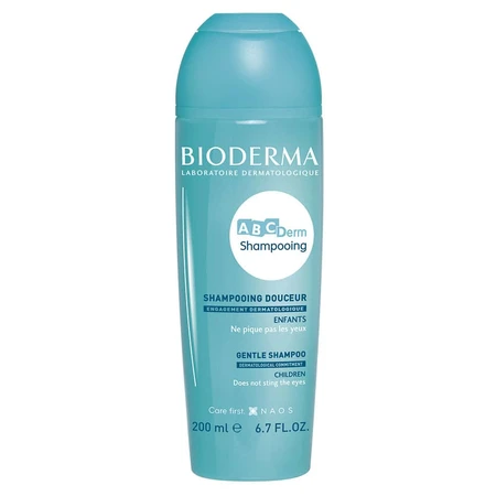 Bioderma Abcderm Milde Baby Shampoo Hoge Tolerantie 200ml