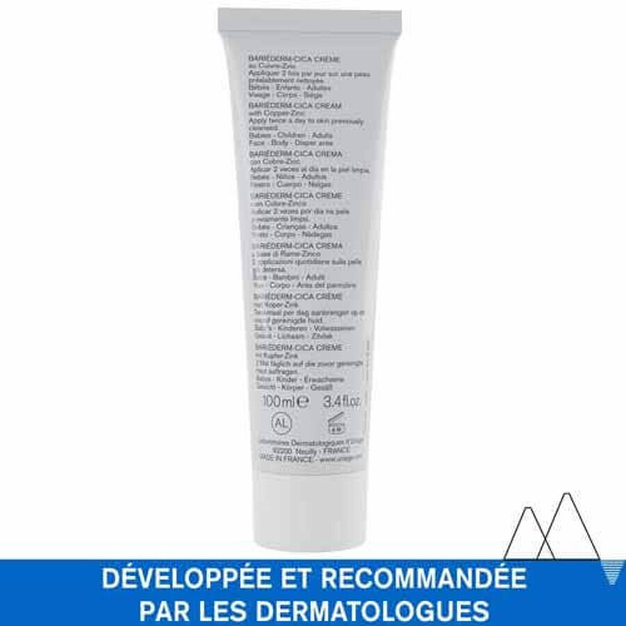 Uriage Bariéderm-Cica Creme Reparatrice Peaux Fragilisees 100ml Uriage Bariéderm-Cica Creme Reparatrice Peaux Fragilisees 100ml