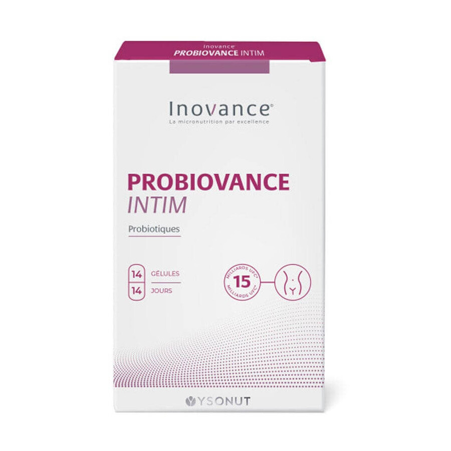 Inovance Probiovance Intim 15 billion PDUs 14 capsules