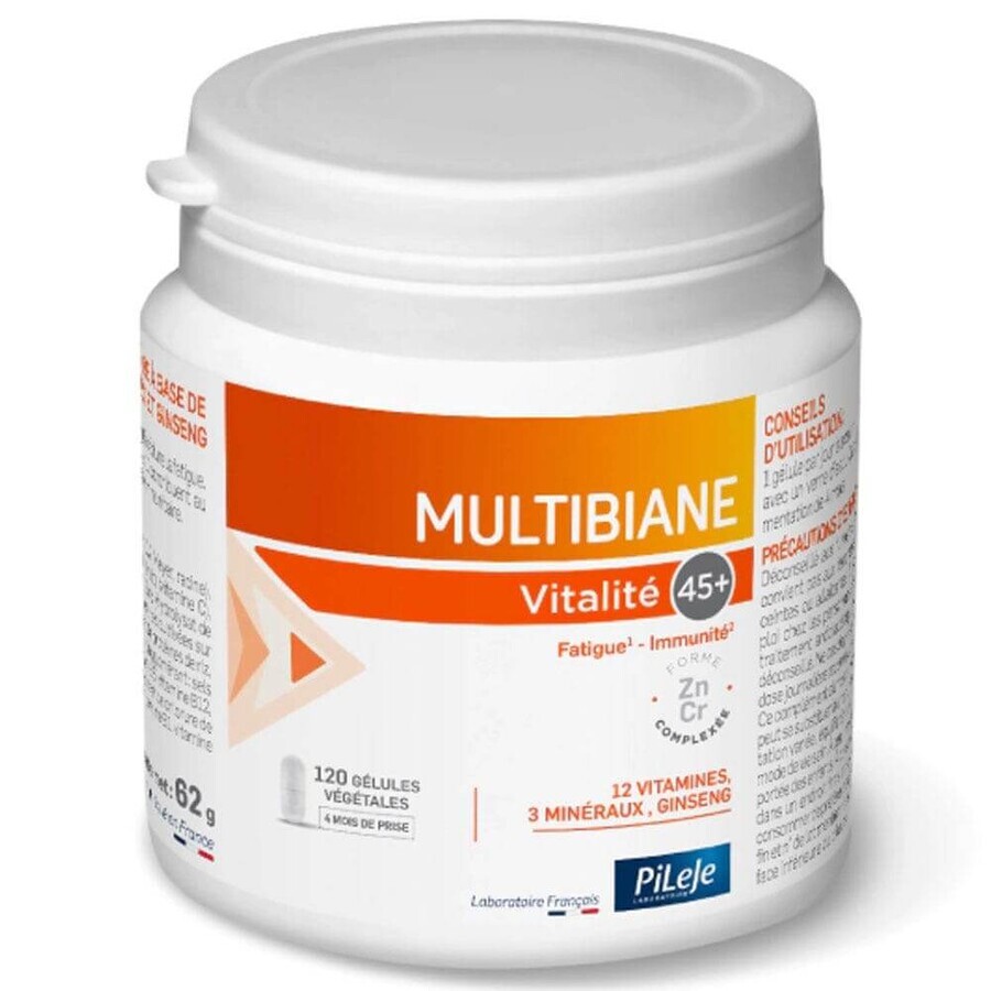 Pileje Multibiane Multibiane Age Protect 120 Capsule 120 gélules