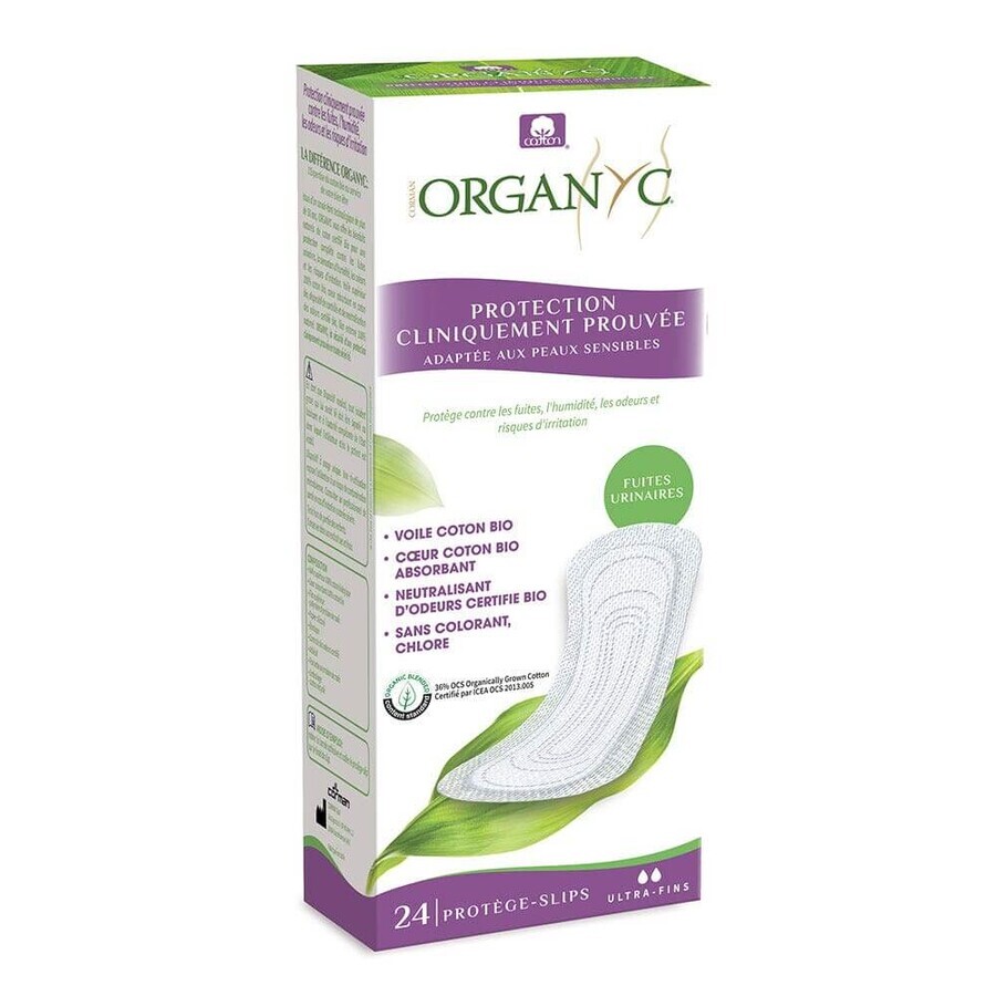 Organyc Briefs for Bladder Weakness Mild Incontinence x24