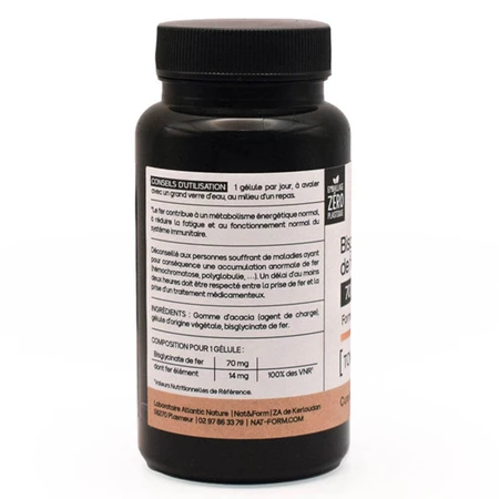 Nat&Form Premium Iron Bisglycinate 30 Capsules
