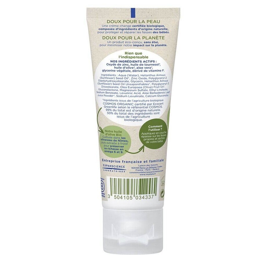 Mustela Crema Bio Des La Naissance 75ml