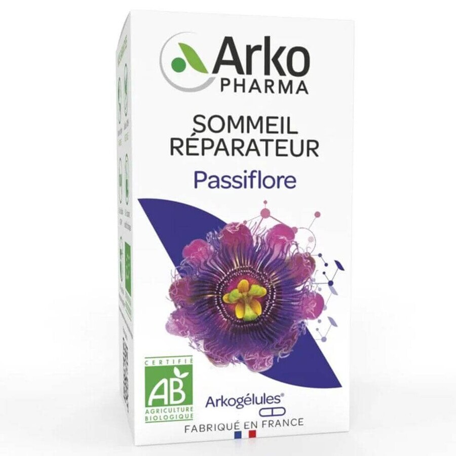 Arkopharma Arkocapsule Riparatore del Sonno alla Passiflora biologica 150 Capsule