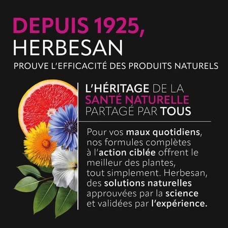 Herbesan Probiotiques Intestinal Flore 15 Gélules