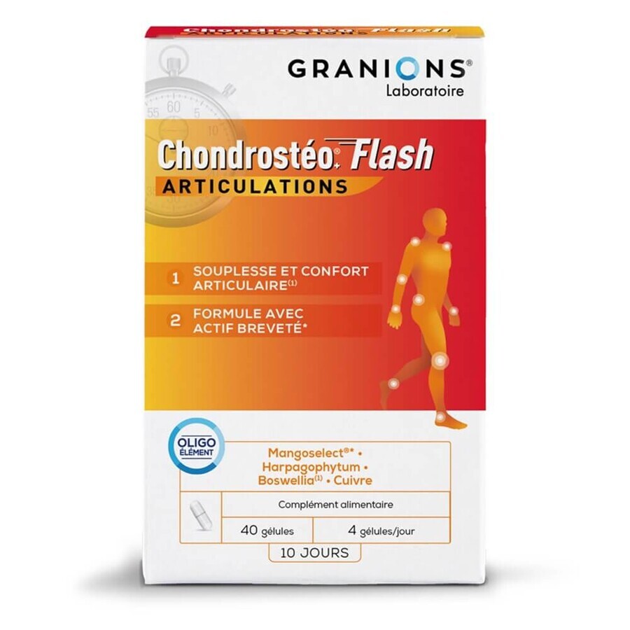Granions 40 Kapseln Chondrosteo Flash