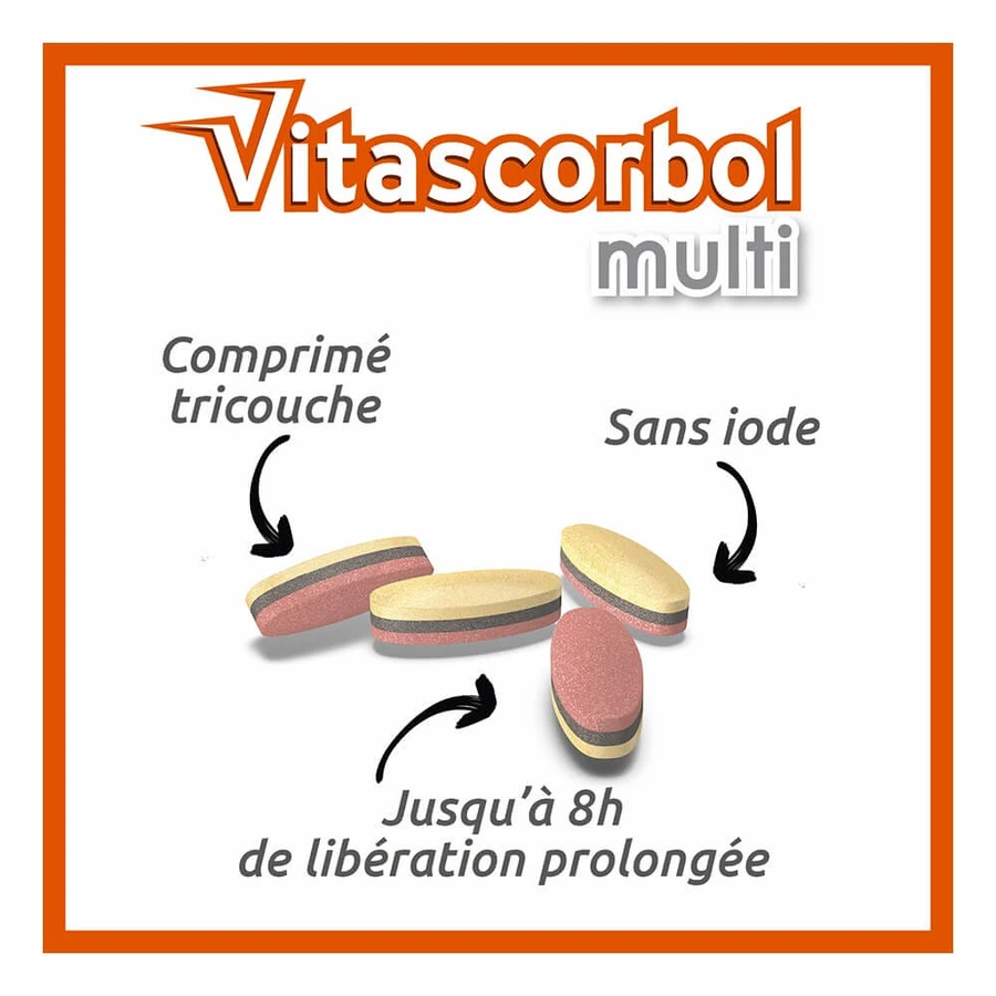 Vitascorbol Multi Senior 30 Tablets