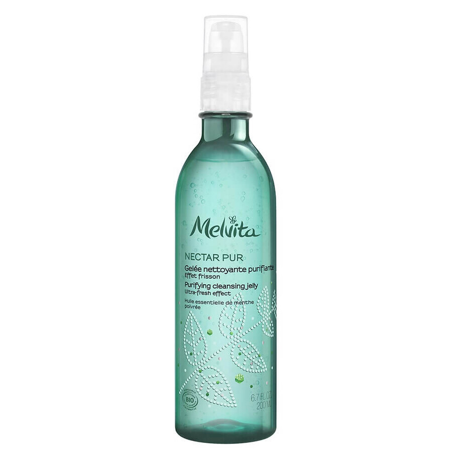 Melvita Nectar Pur organic purifying cleansing jelly 200 ml