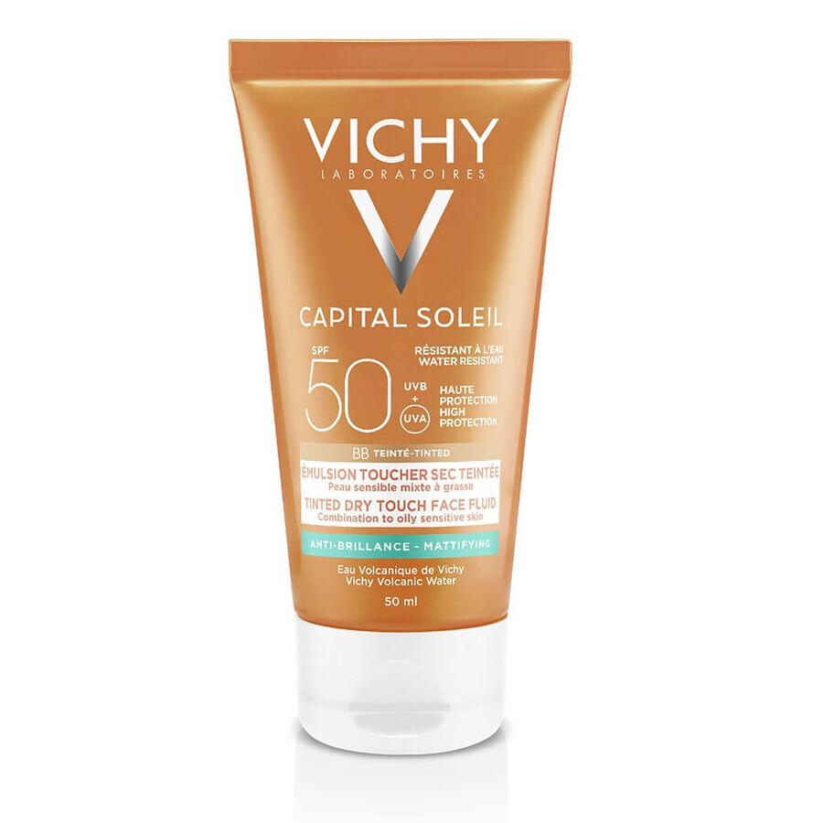 Cumpără Vichy Capital Soleil Bb Hale Tint Natural Spf50 Protecție ridicată 50ml Vichy Capital Soleil Bb Hale Tint Natural Spf50 Protecție ridicată 50ml