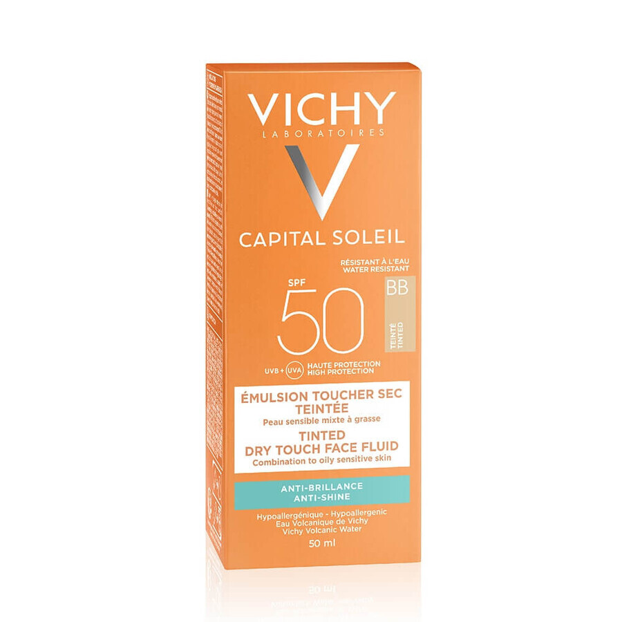 Vichy Capital Soleil Bb Hale Tint Natural Spf50 Protecție ridicată 50ml Vichy Capital Soleil Bb Hale Tint Natural Spf50 Protecție ridicată 50ml