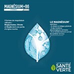 Sante Verte Magnesium +B6 3 Formen 360mg Dauerhafte Freisetzung 60 teilbare Tabletten Sante Verte Magnesium +B6 3 Formen 360mg Dauerhafte Freisetzung 60 teilbare Tabletten