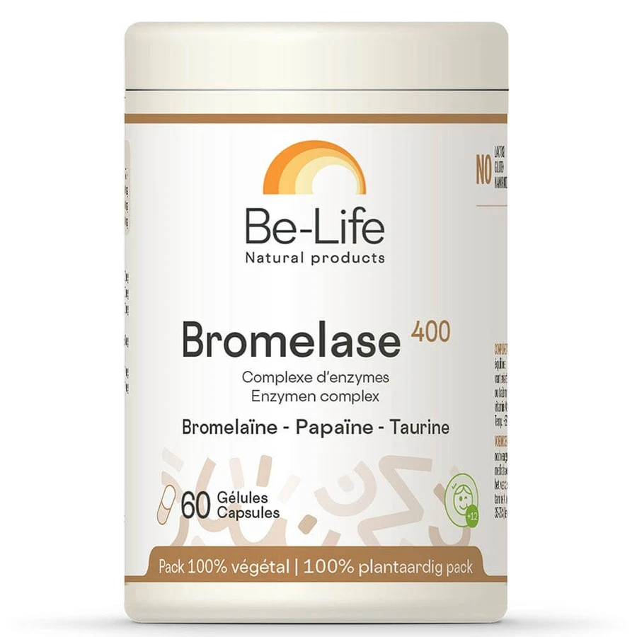 Be-Life Bromelase 400 60 Capsules