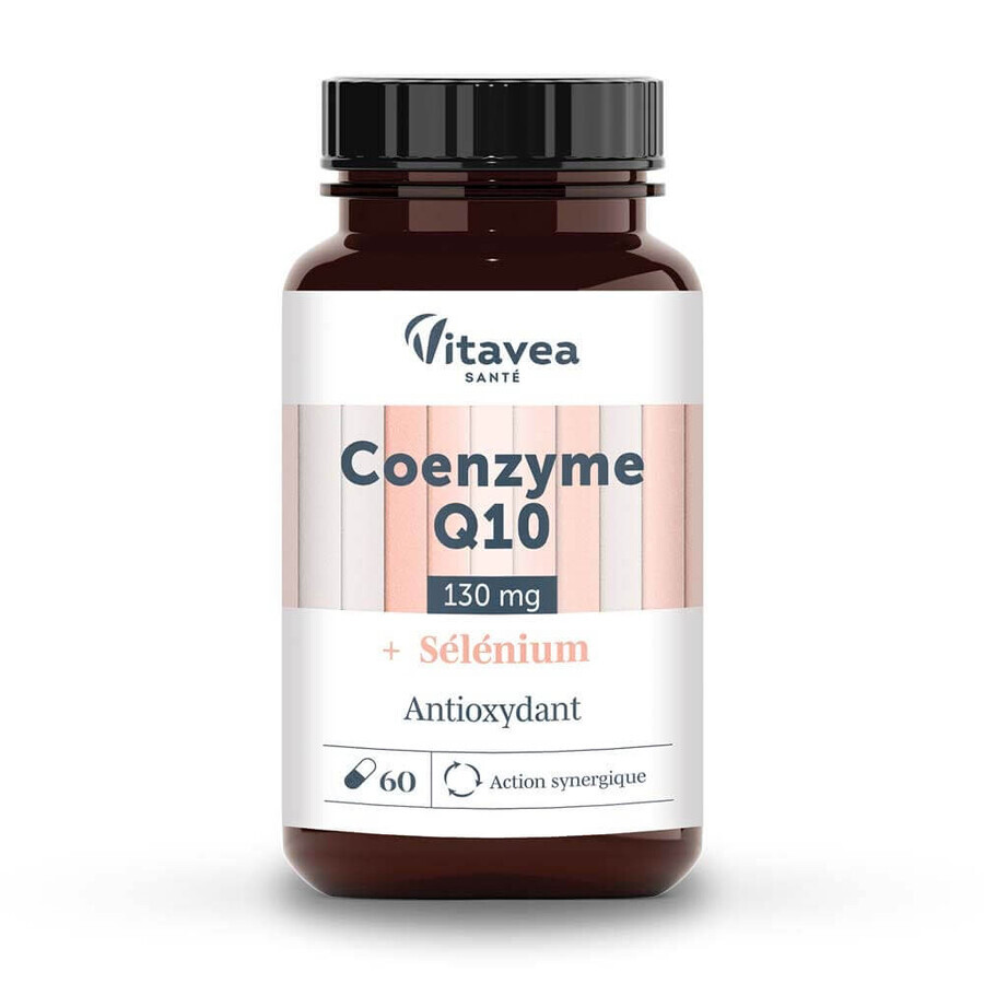Shop Vitavea Santé Nutri'sentiels Coenzym Q10 130mg + Sélénium 60 gélules Vitavea Santé Nutri'sentiels Coenzym Q10 130mg + Sélénium 60 gélules