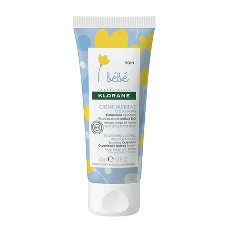 Klorane Recién Nacido Cold Cream Nutritivo Pieles Secas o Muy Secas 40ml