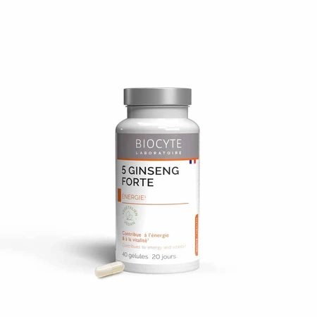 Biocyte Santé 5 Ginseng Forte 40 Gélules