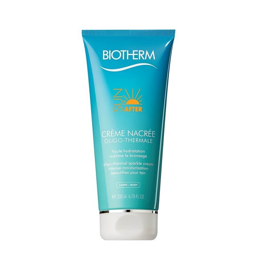 Biotherm Solaire Nacree Oligo Thermale Lichaamscrème Zon Na 200 ml